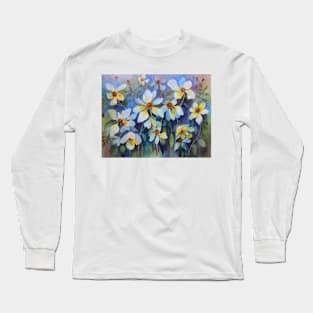 Floral Music Long Sleeve T-Shirt